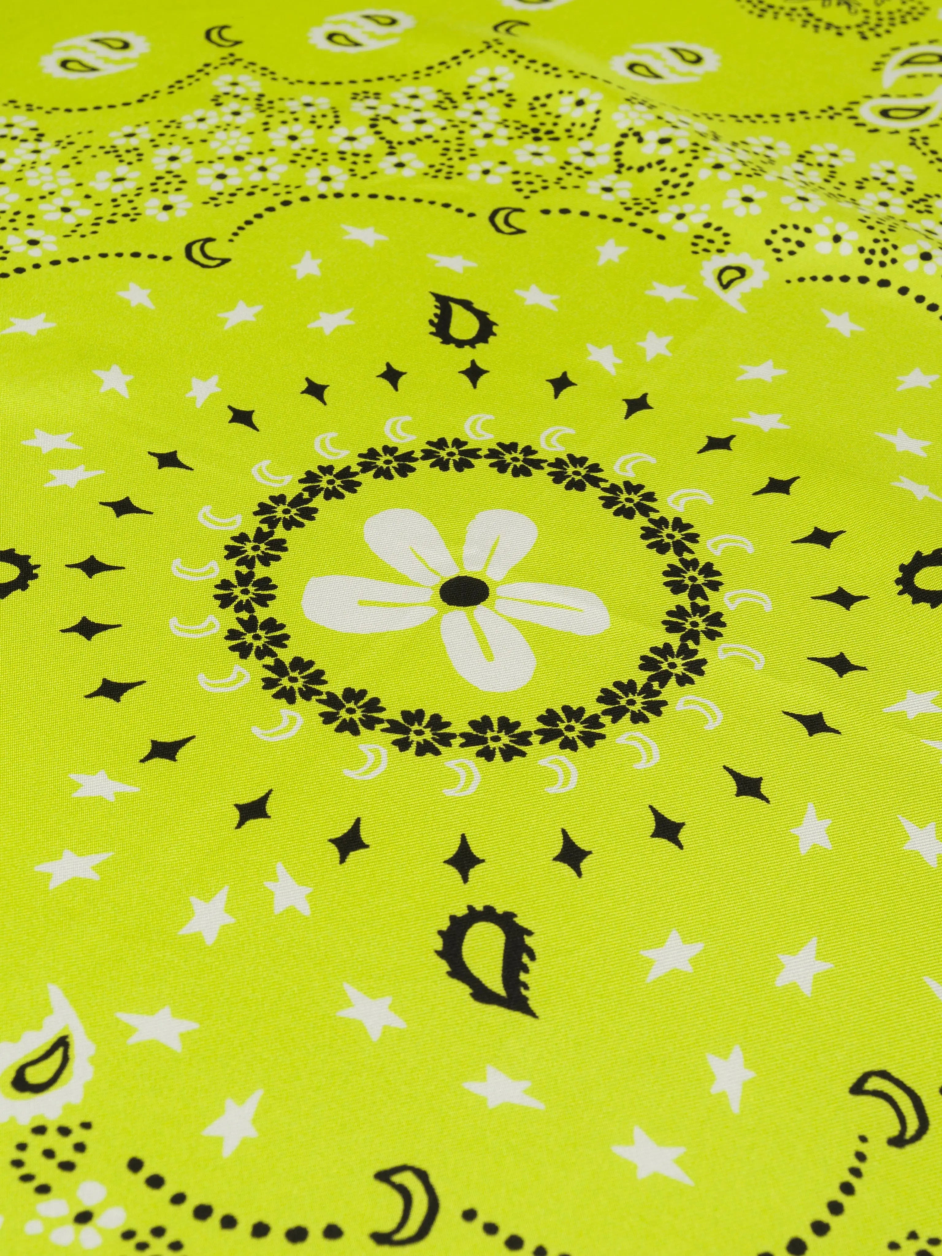 Silk Bandana - CITRUS - Large Size