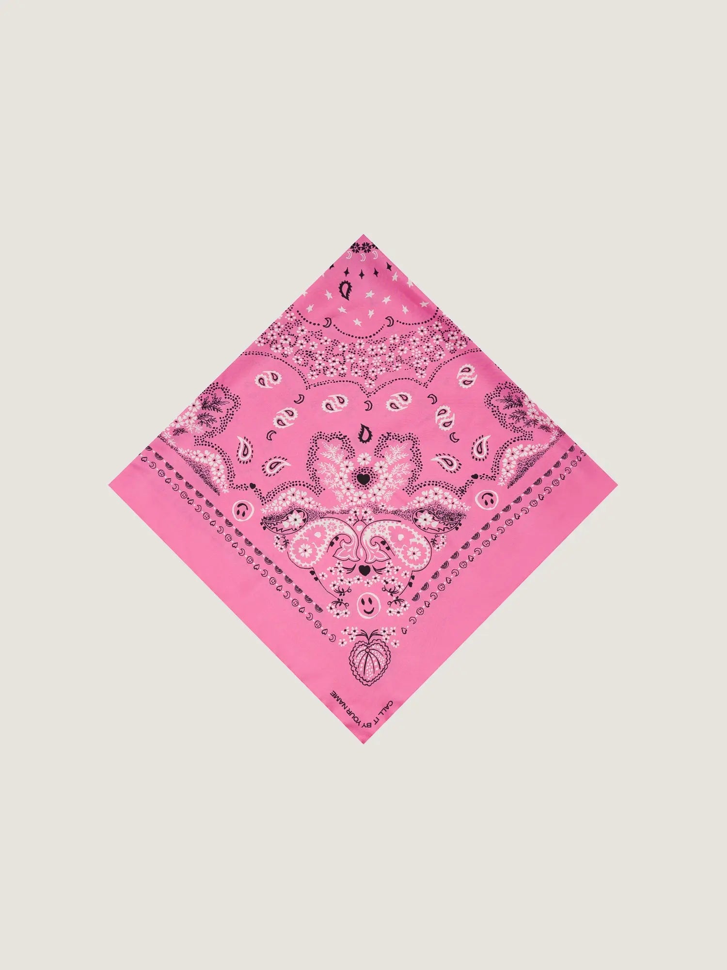 Bandana en Soie - MALABAR - Grand Modèle