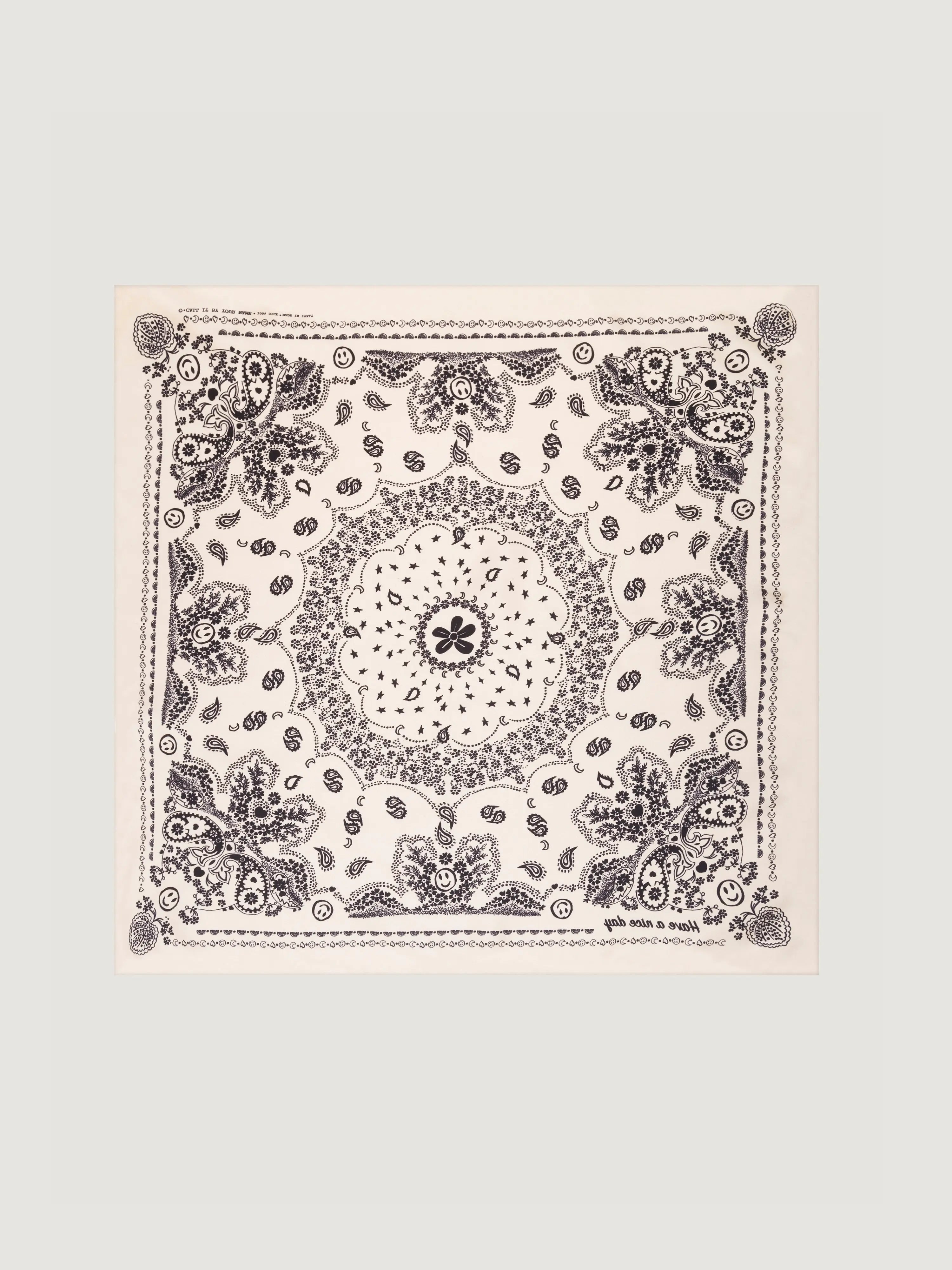Bandana en Soie - ÉCRU - Petit Modèle
