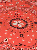 Bandana en Soie - ORANGE - Petit Modèle