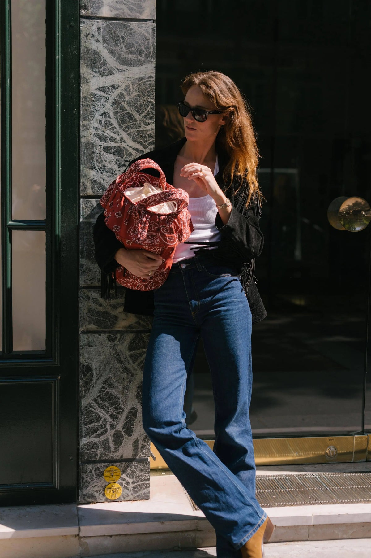 Basket Bag - Minicotton - All Vintage Red