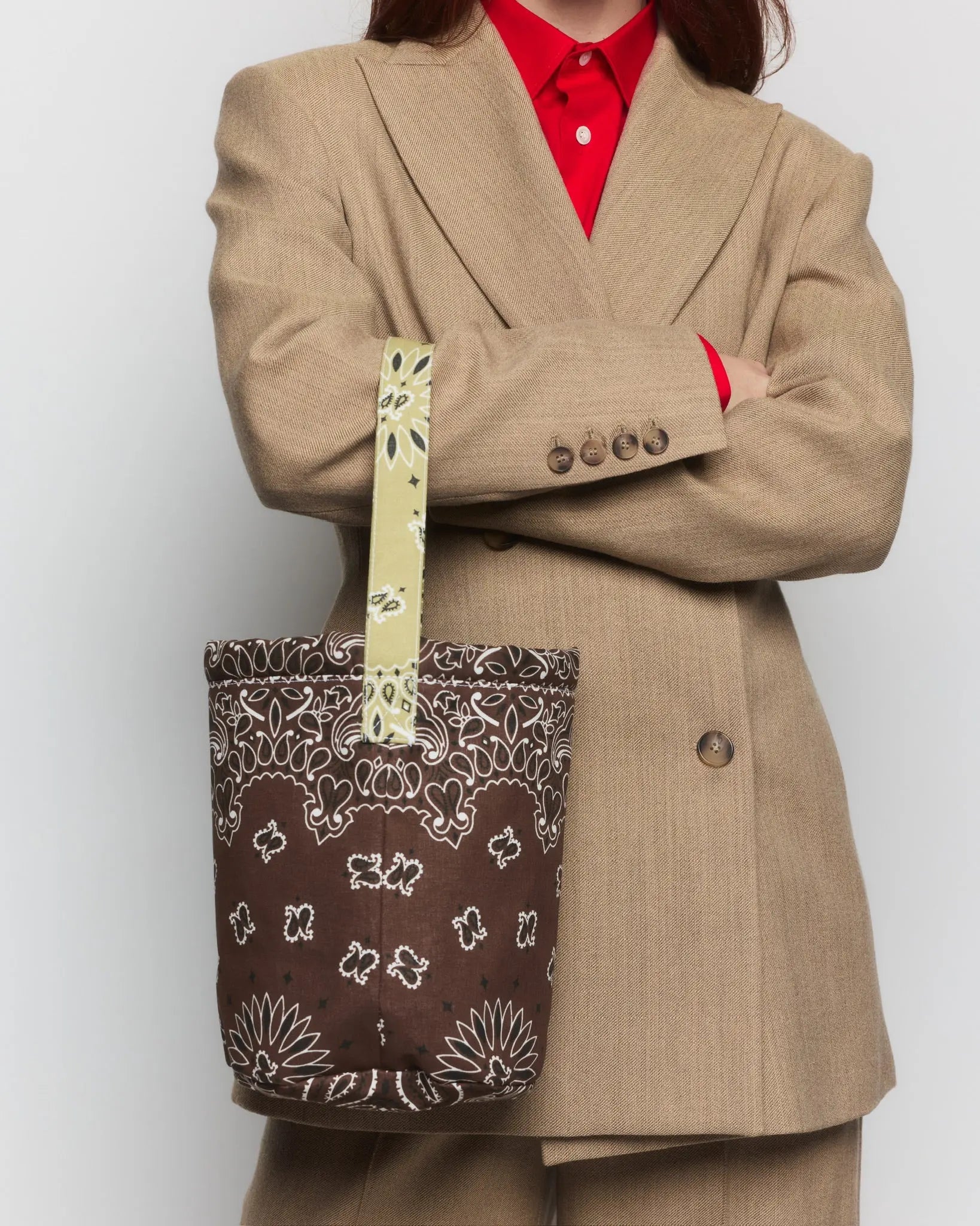 Sac Seau - Marron / Beige