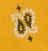 Bandana - Petite Broderie - LUCK - Moutarde