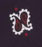 Bandana - Petite Broderie - LUCK - Red & Blue
