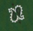 Bandana - Petite Broderie - LUCK - Vert Week-End