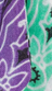 Porte-clés Bandana - Lilas / Mint