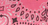 Trousse de toilette rectangle - MULTI EMOJI HAPPY FACE - Strawberry Pink / Pale Pink