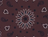 Bandana en soie - STAR - COFFEE - Petit Modèle