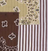 Chemise rayée unisexe - Marron / Beige