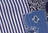 Bermuda rayé - Navy