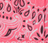 Mini Cabas - Happy Face - Strawberry Pink / Pale Pink