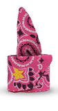 Bag Scarf  - Fuchsia / Burgundy