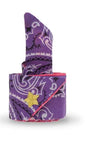 Bag Scarf - Lilas / Strawberry Pink