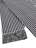 Striped Shirt - Black / Pale Grey / Dark Grey
