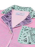 Chemise Rayée - Pink / Mint / Lilas