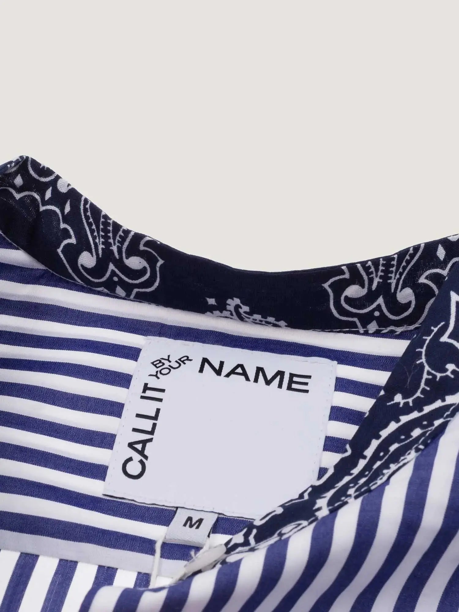 Unisex striped shirt - Navy