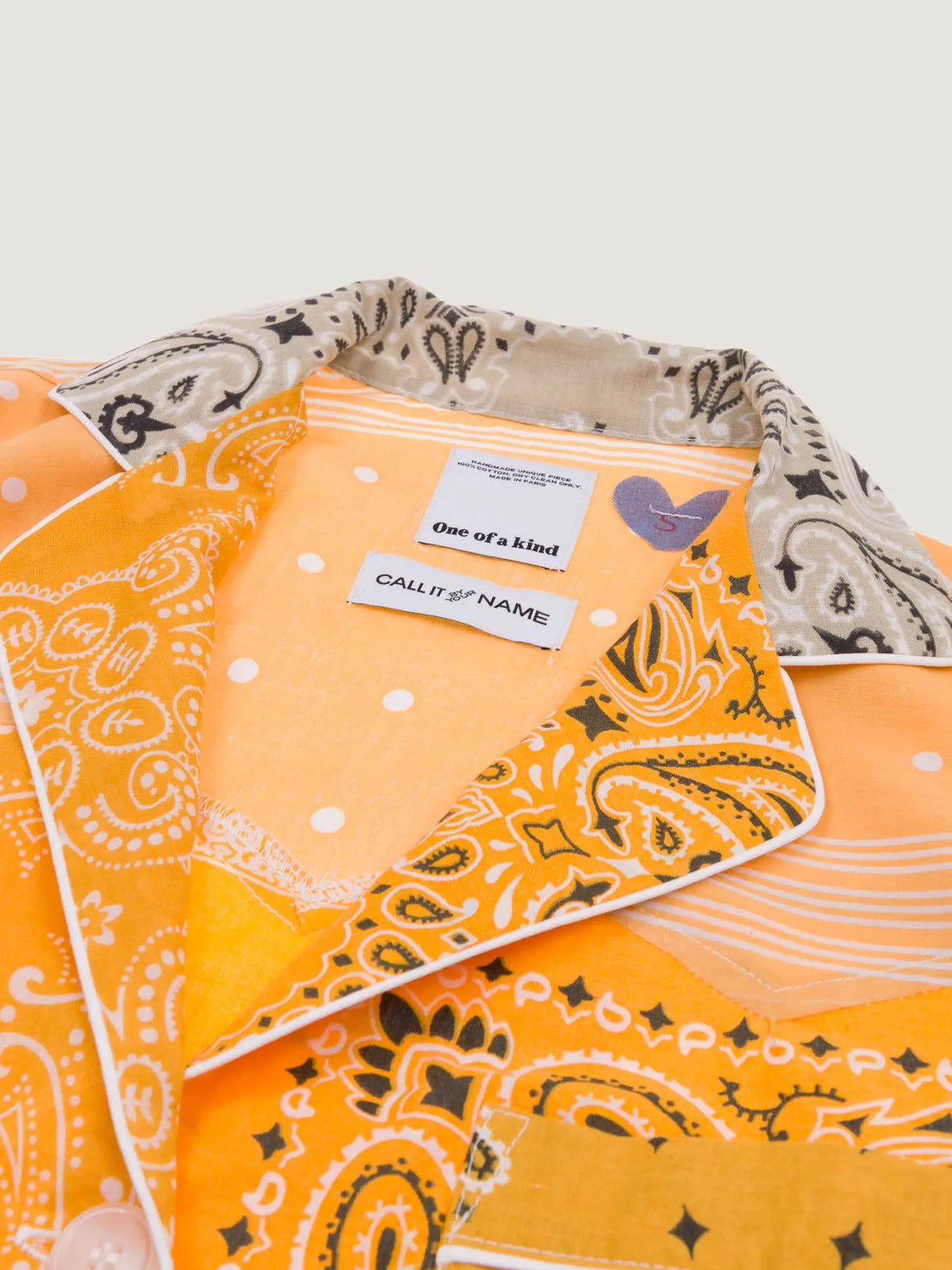 Chemise - 186 - Shades of Yellow - S