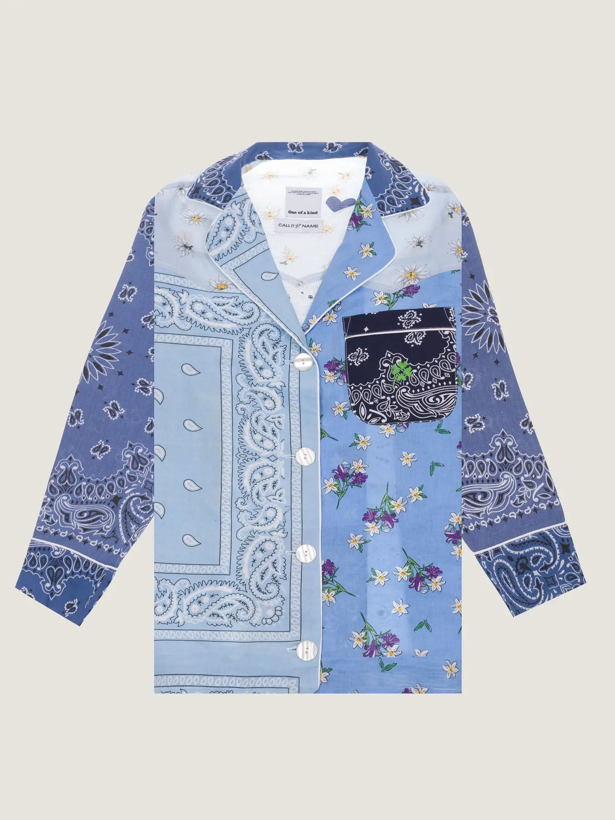 Chemise - 188 - Shades of Blue - S