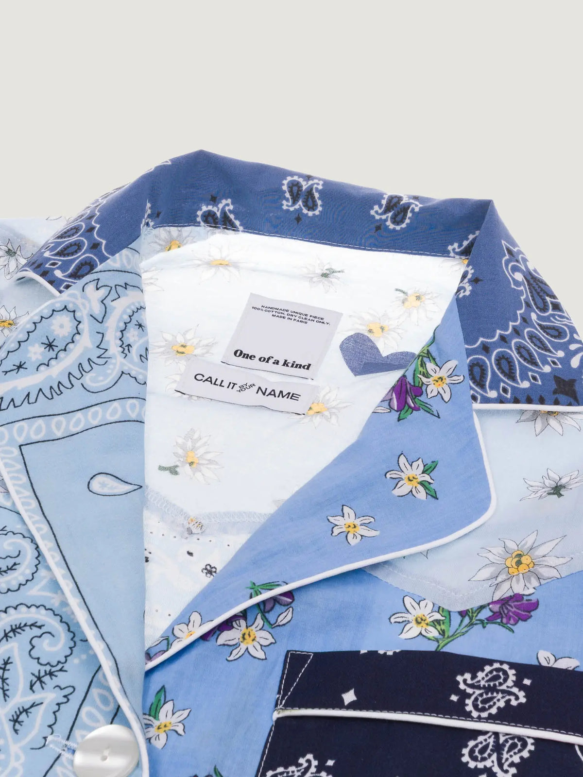 Chemise - 188 - Shades of Blue - S