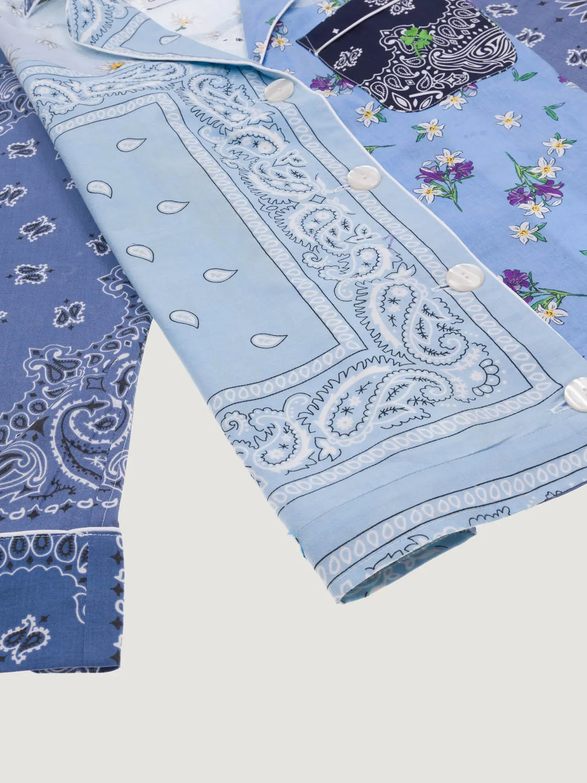Chemise - 188 - Shades of Blue - S