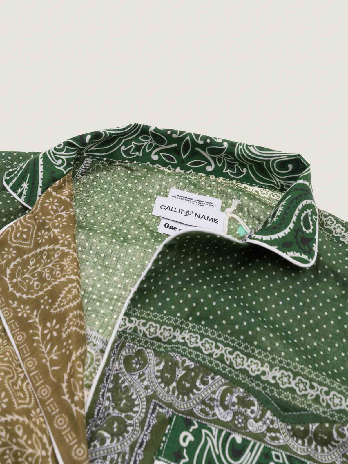 Chemise - 189 - Shades of Green - M