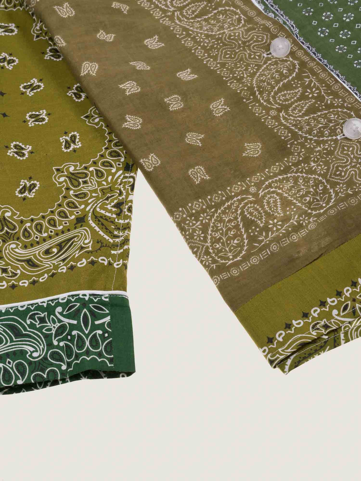 Chemise - 189 - Shades of Green - M