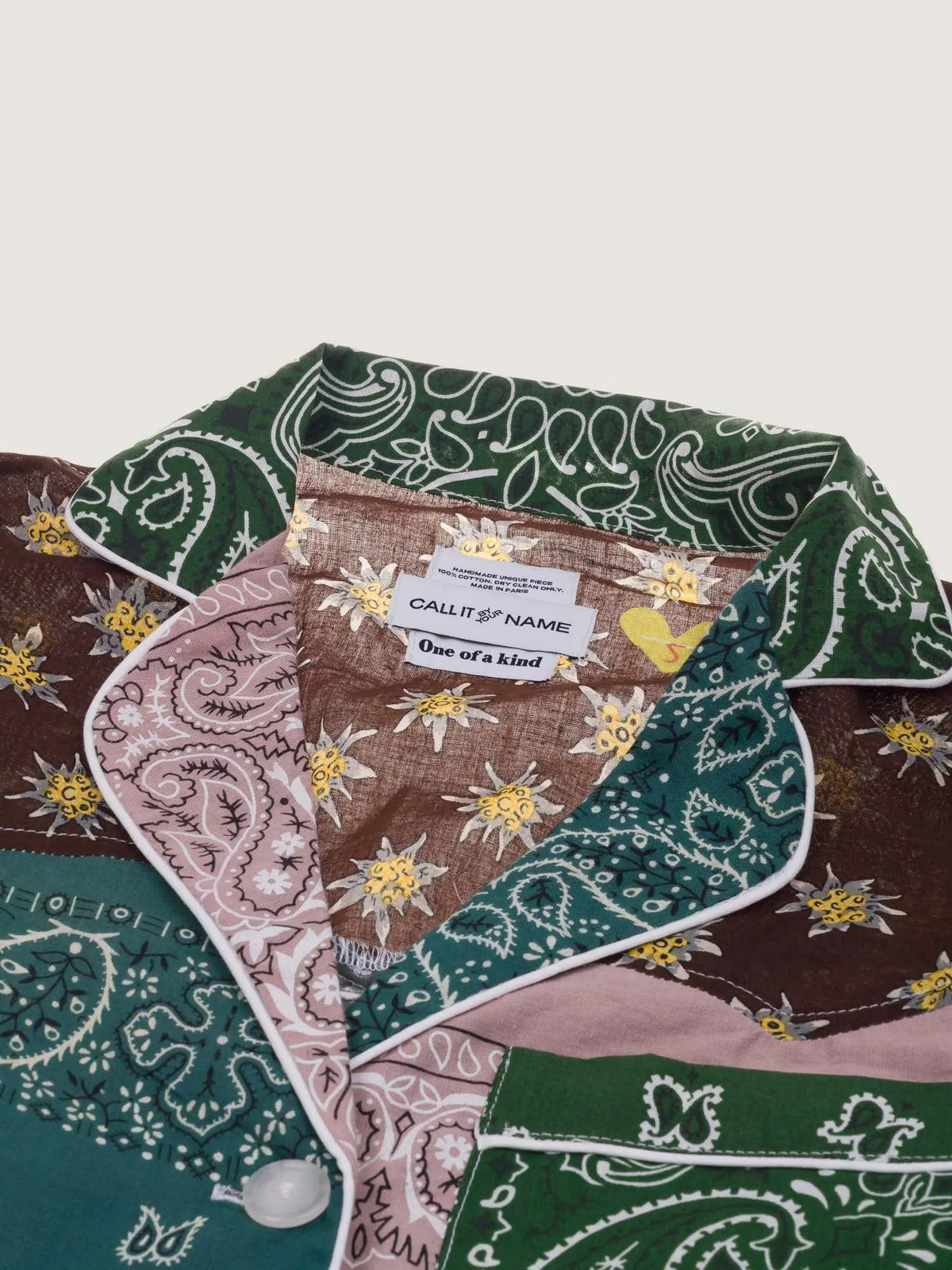 Chemise - 190 - Shades of Green - S
