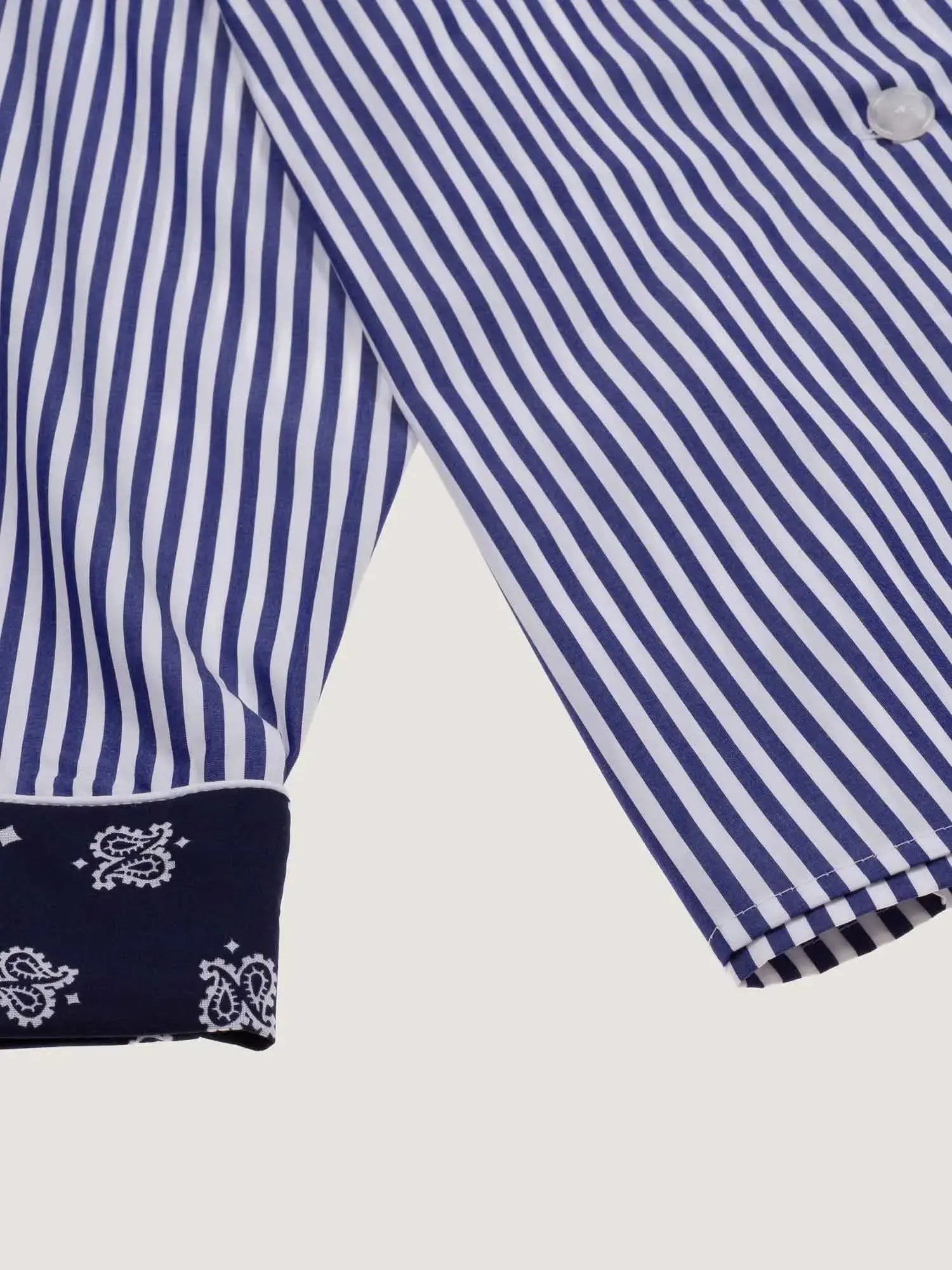 Chemise rayée - Navy