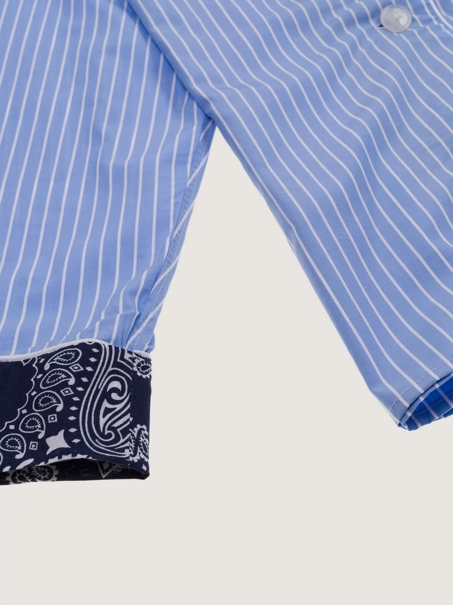 Chemise rayée - Chambray / Navy