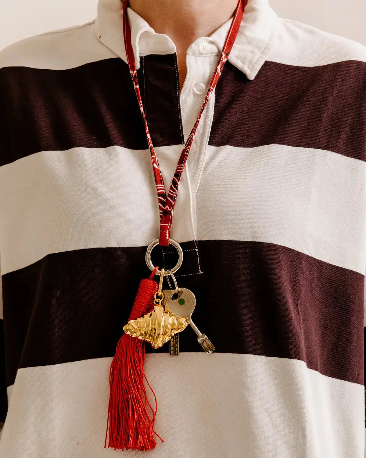 LANYARD - VINTAGE RED