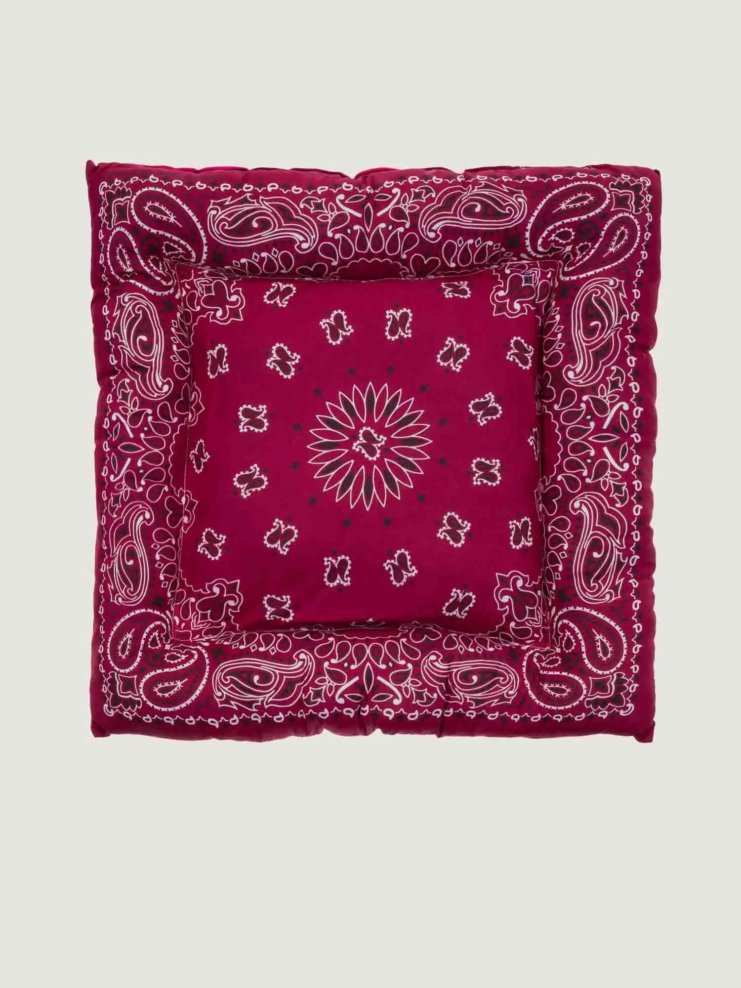 Dog cushion - Burgundy / Fuschia