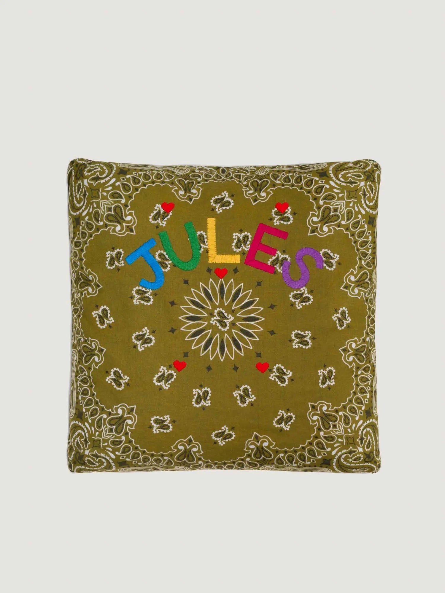 Pillow- Large customized embroidery