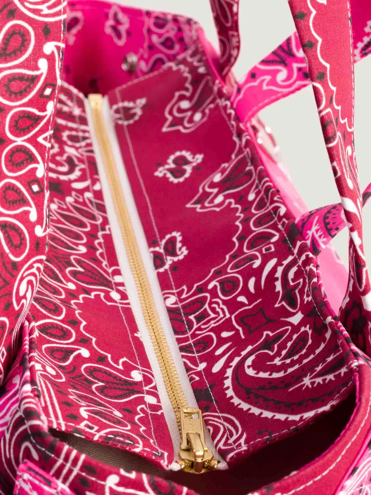 Sac Trapèze - Fuchsia / Bordeaux