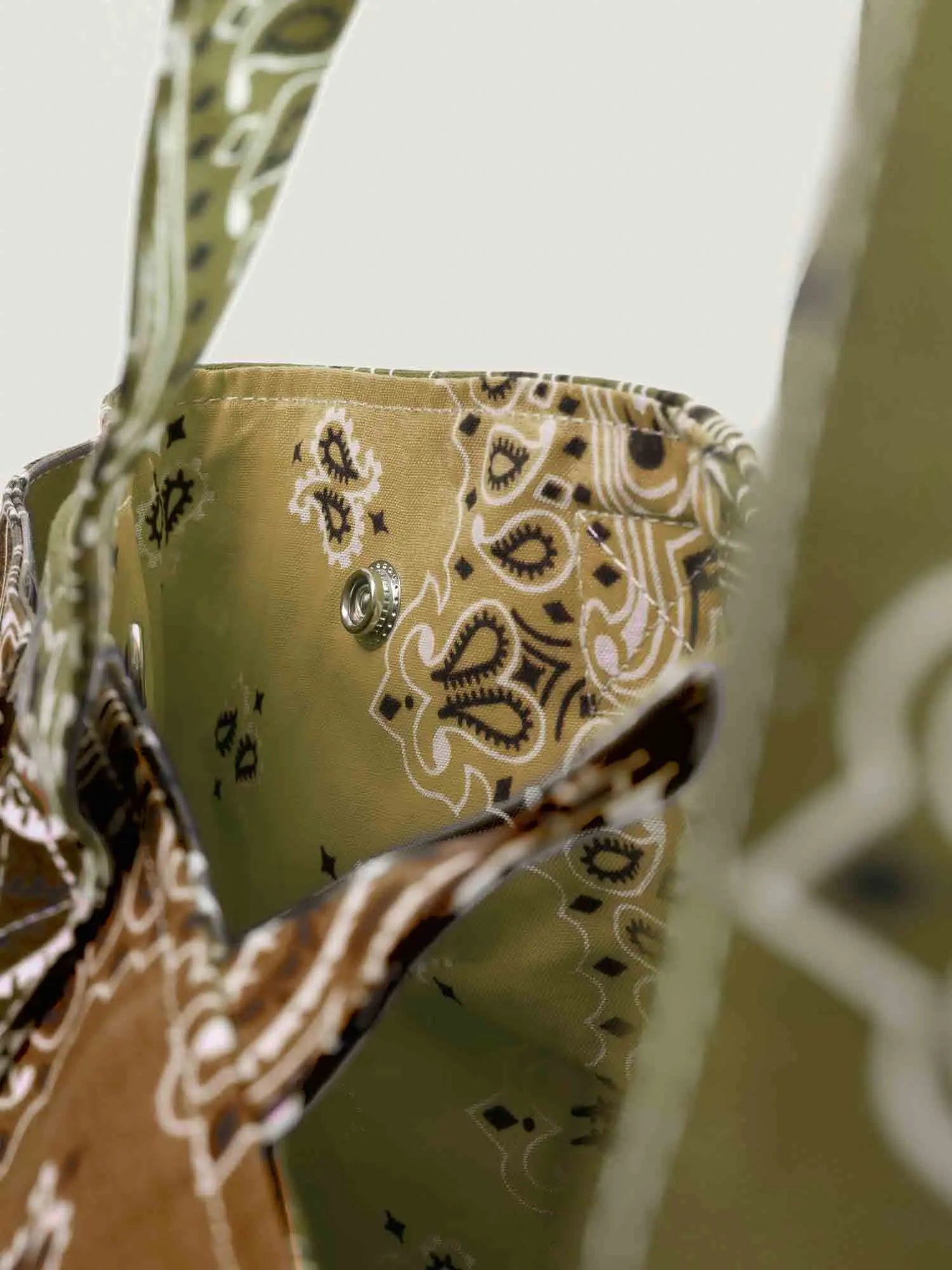 Trapeze bag - Brown / Beige
