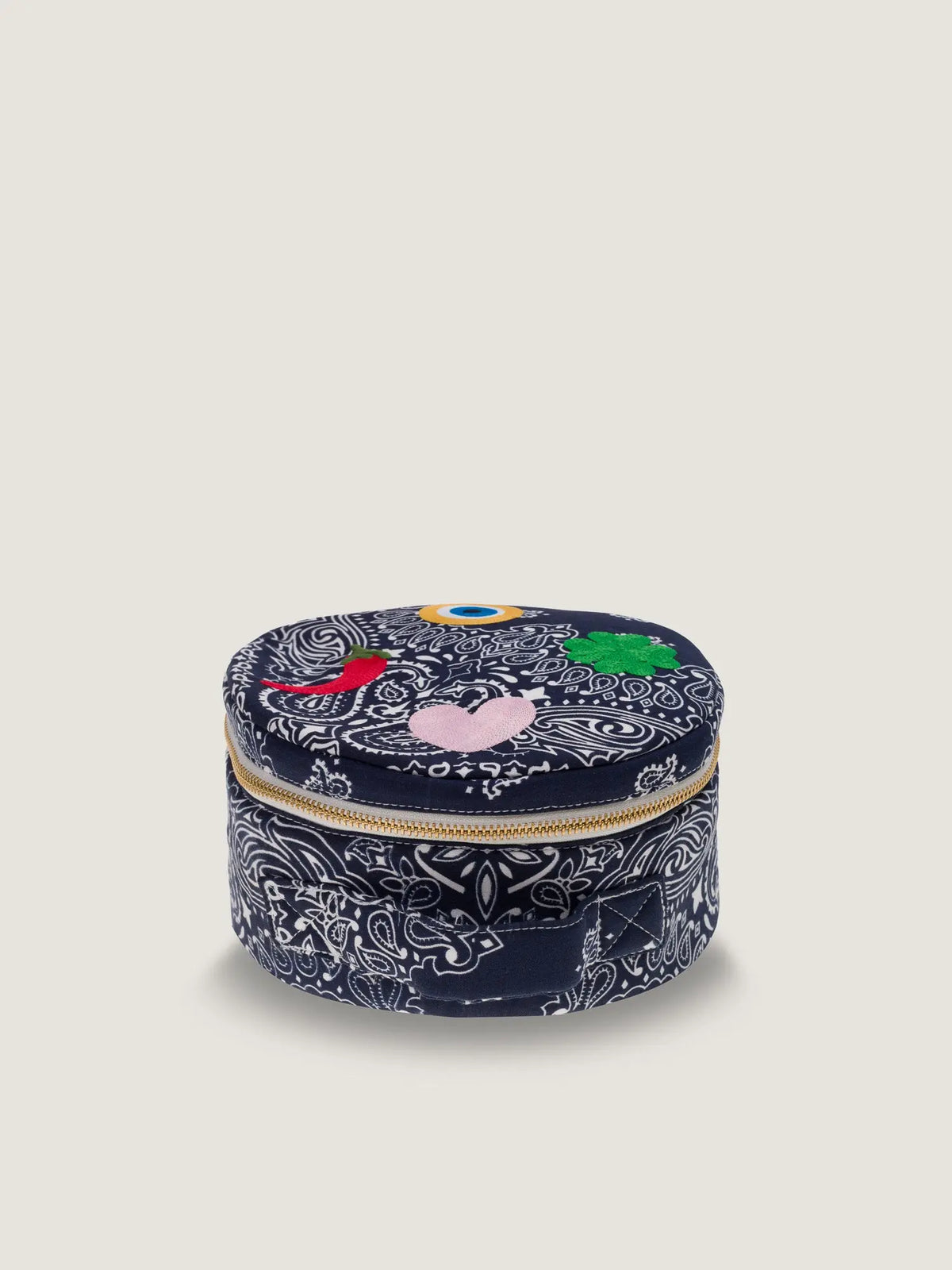 Grande Boîte à Bijoux - Navy / Chambray