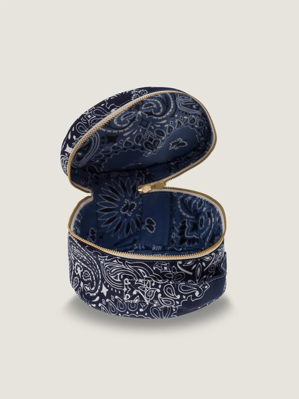 LARGE JEWELRY BOX - NAVY/ CHAMBRAY