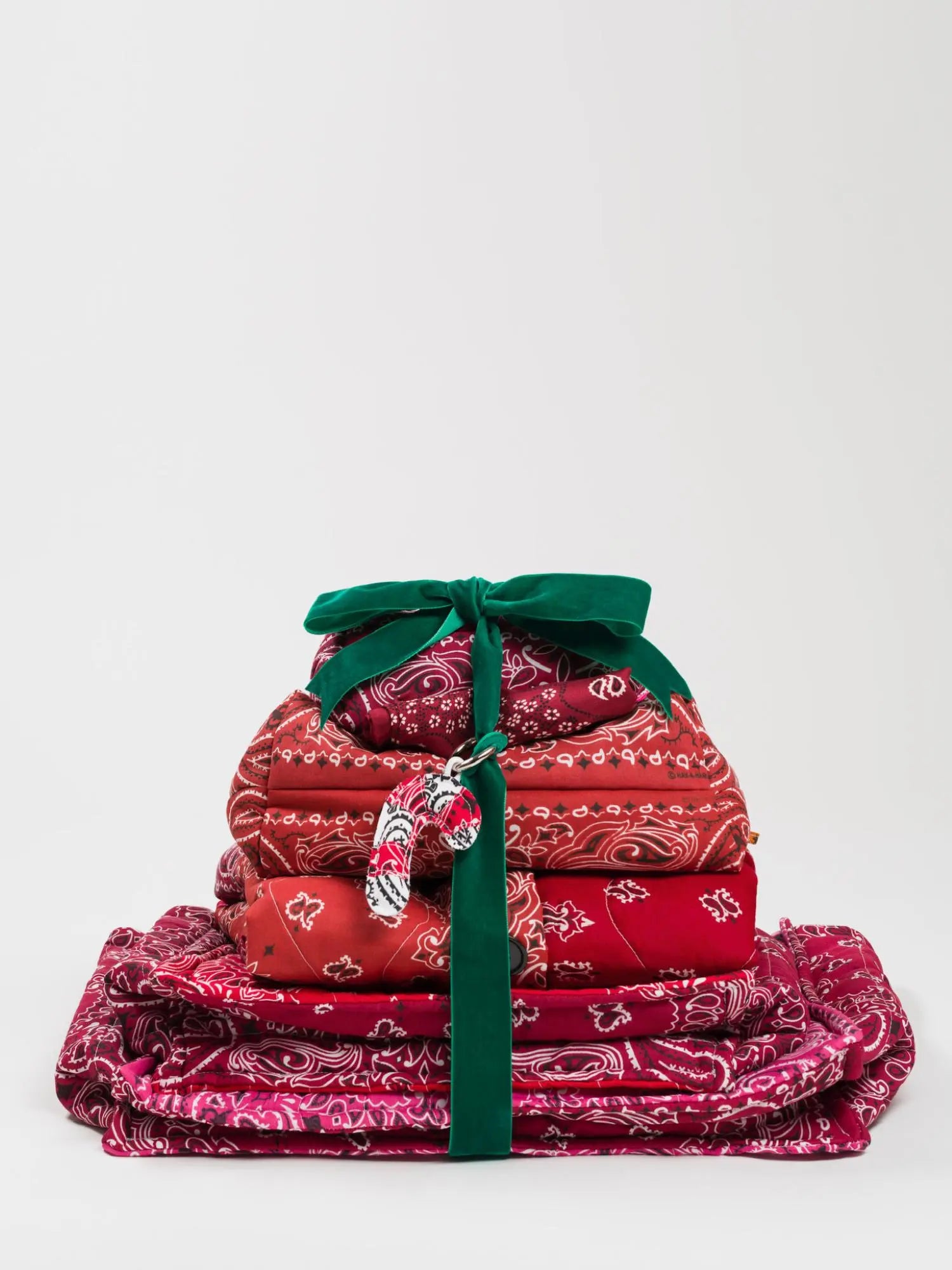 Key ring - Candy cane