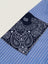 Bermuda rayé - Chambray / Navy