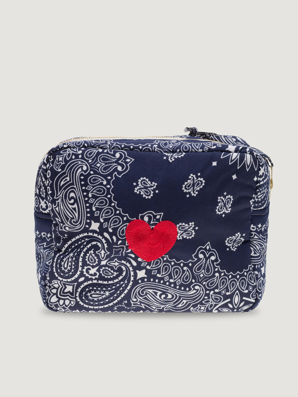 Trousse de toilette rectangle - COEUR - All Navy