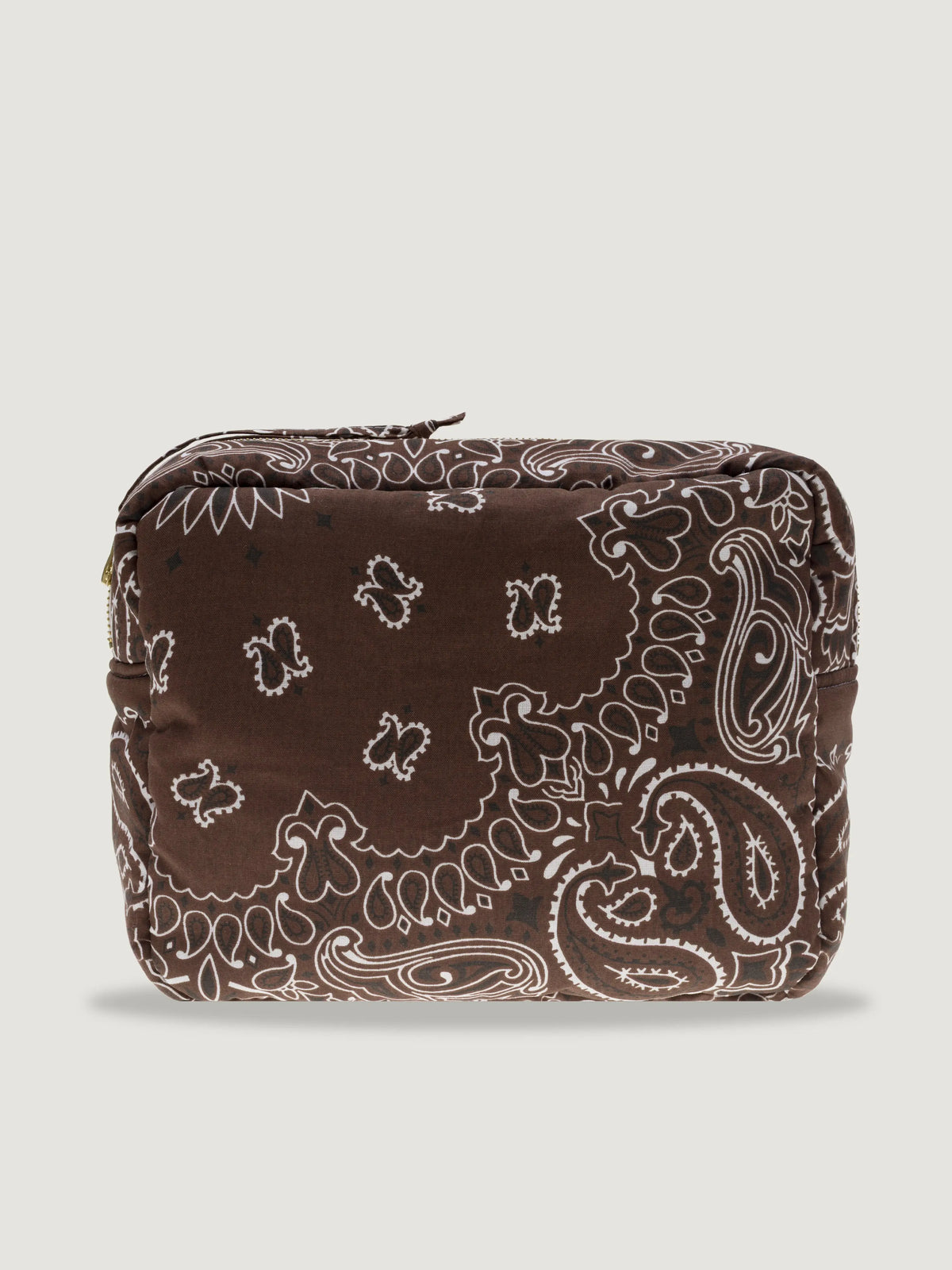 Trousse de toilette rectangle - TREFLE - All Marron