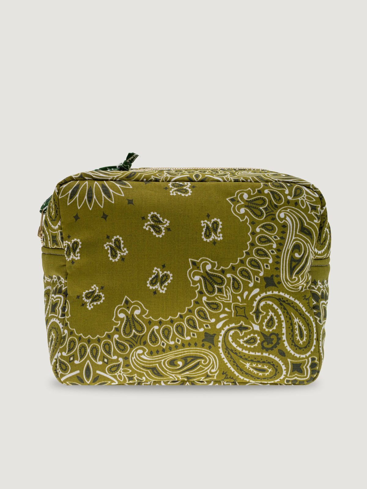 Trousse de toilette rectangle - MULTI-EMOJIS TREFLE - Bronze / Vert week-end