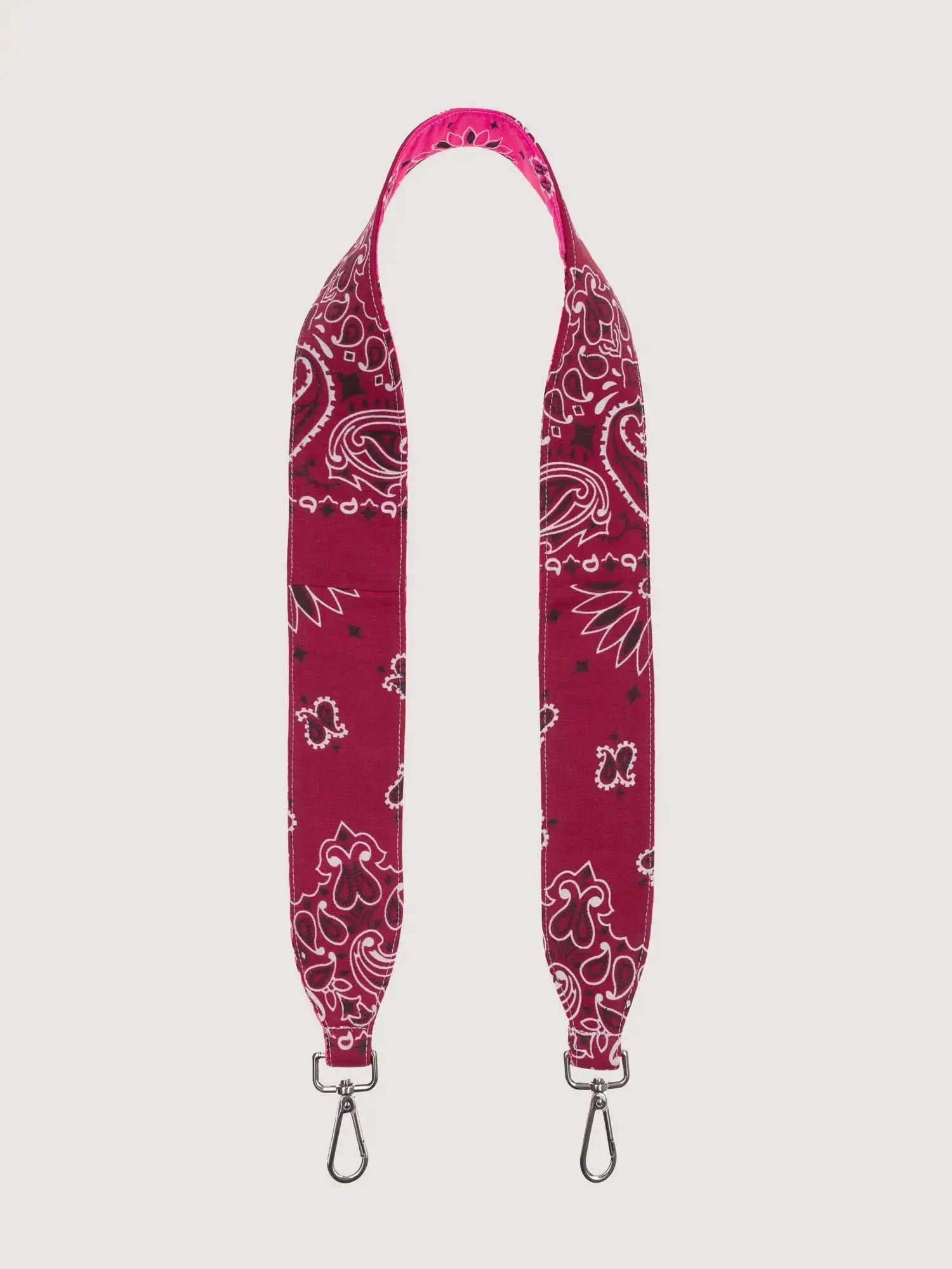 Grande Bandoulière - Bordeaux / Fuchsia