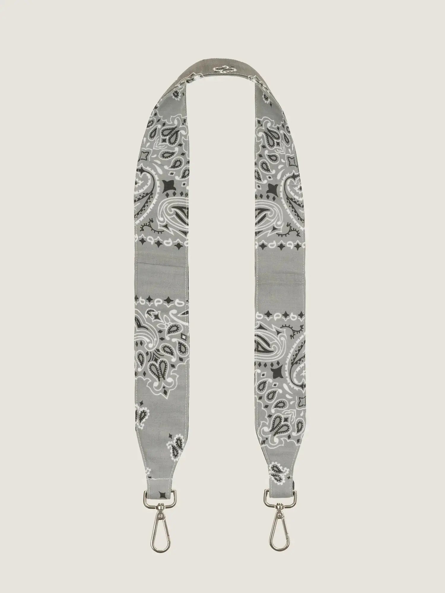 Large Bag Strap - Pale Grey / Dark Grey