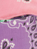 Large Bag Strap - Mint / Pale Pink / Purple - Tricolor