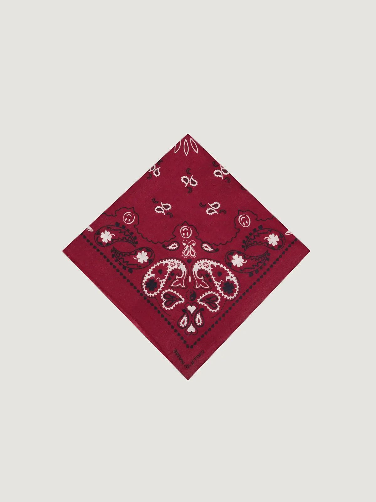 Paisley Stole - BURGUNDY