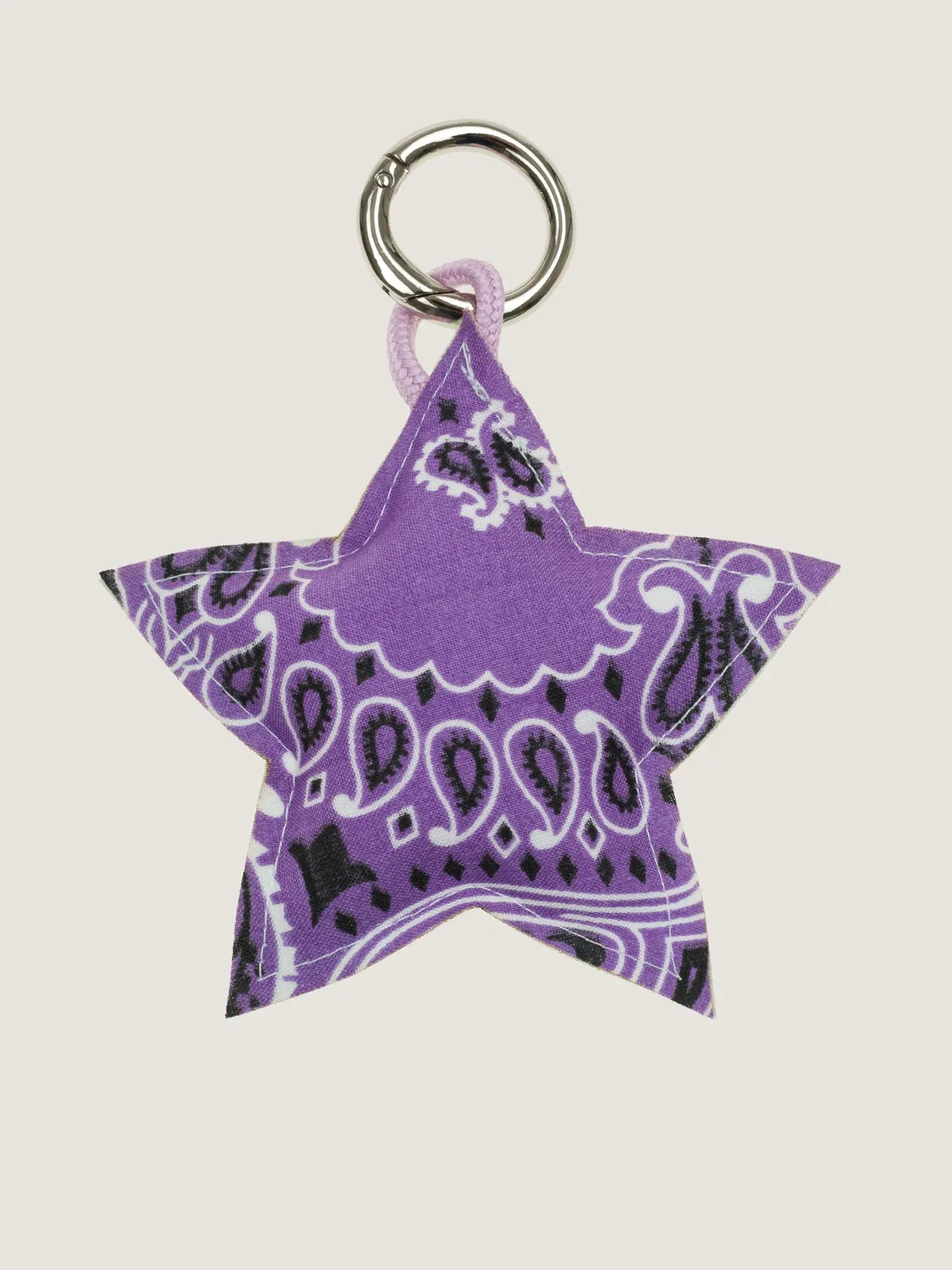 Key Ring - STAR - Lilac / Mint