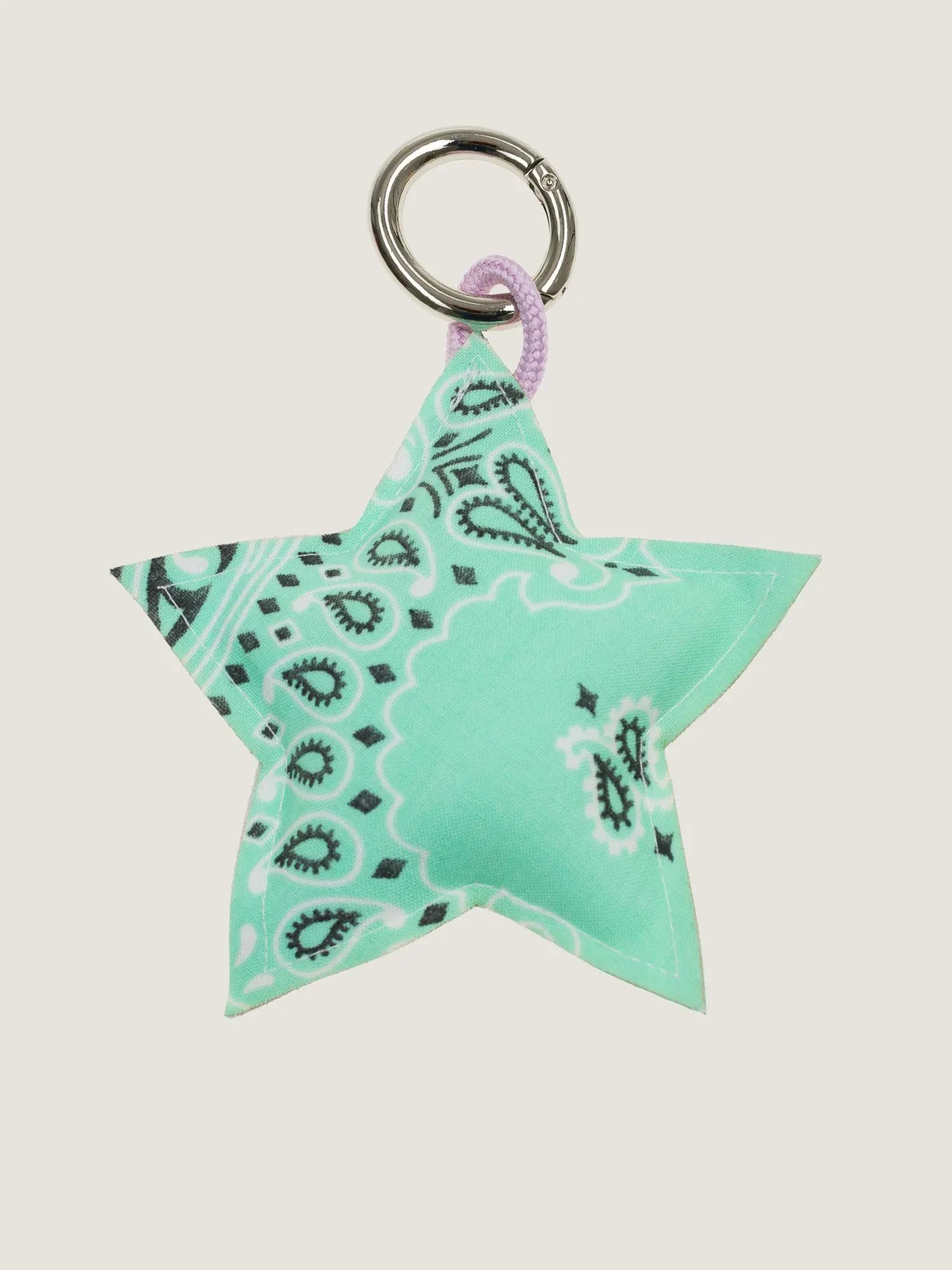 Key Ring - STAR - Lilac / Mint