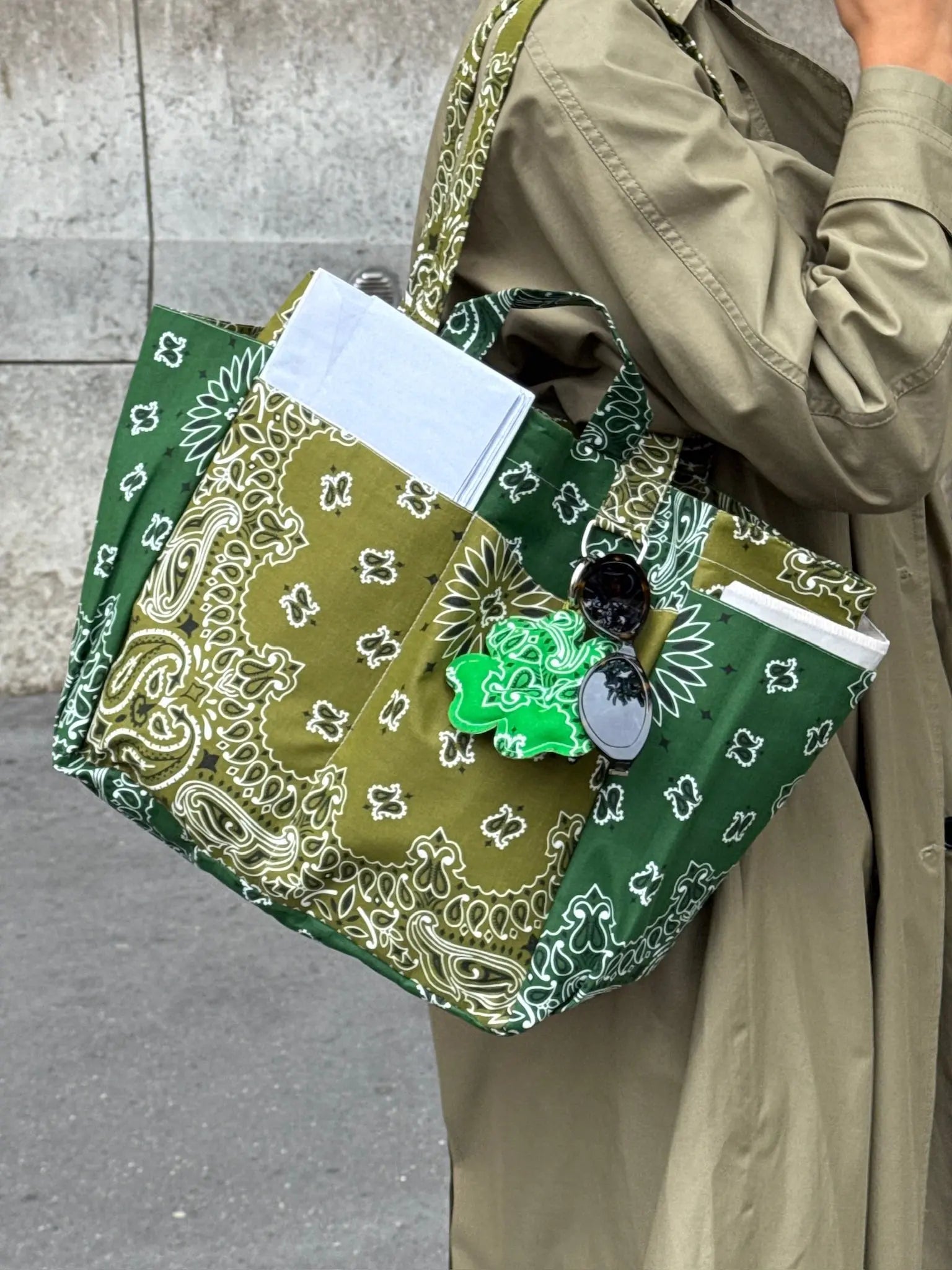 Picnic bag - Bronze / Week-end Green