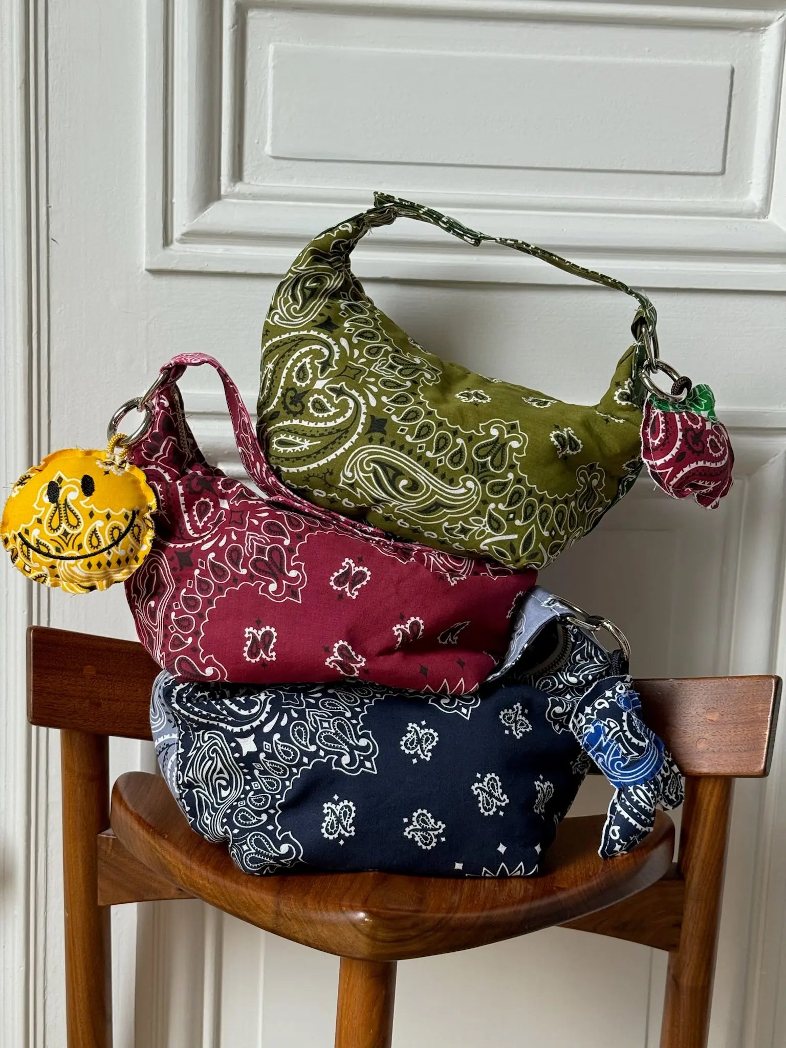 Sac Berlingot - Bordeaux / Fuchsia