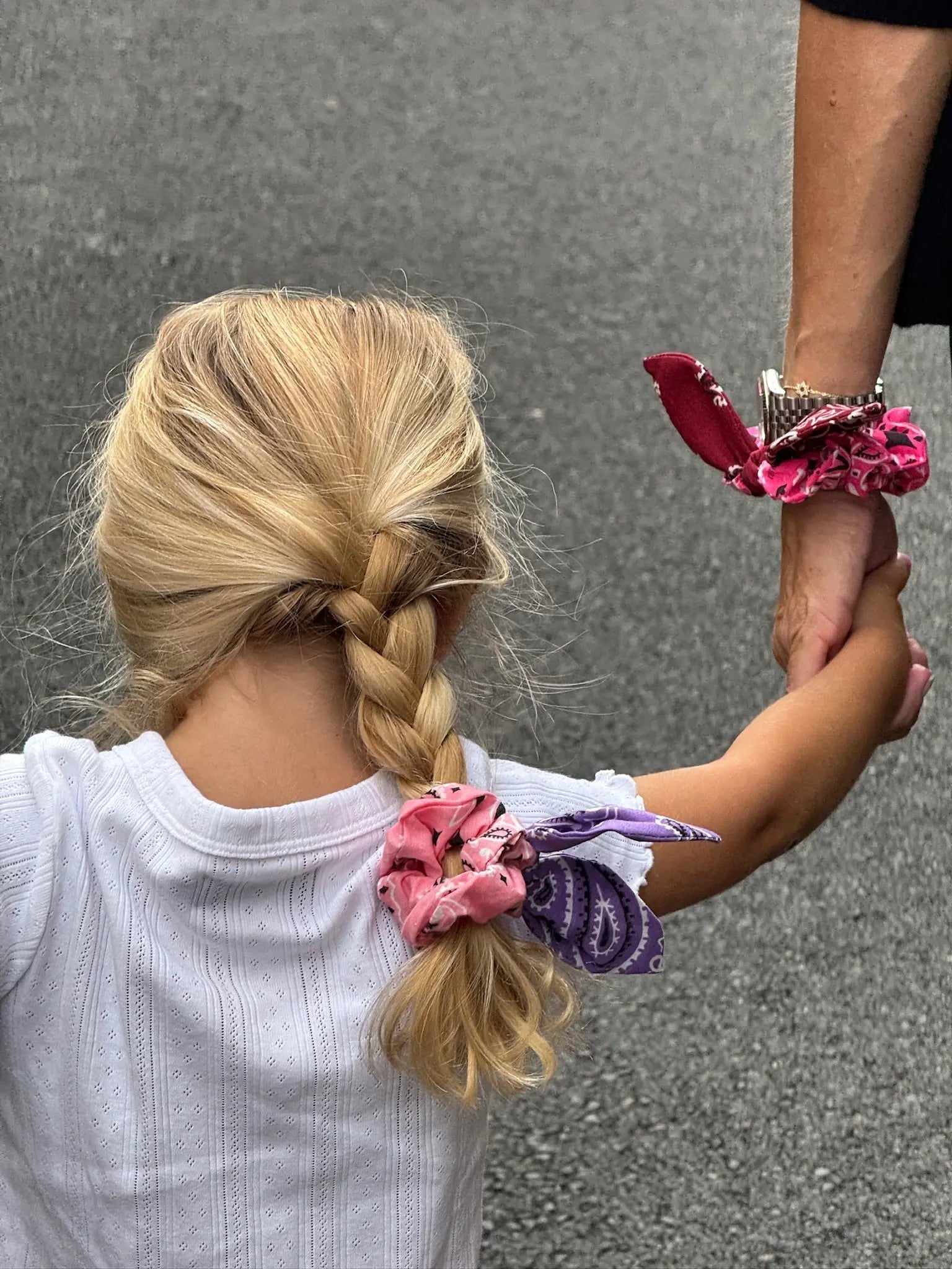 Scrunchy - Pale Pink / Lilac